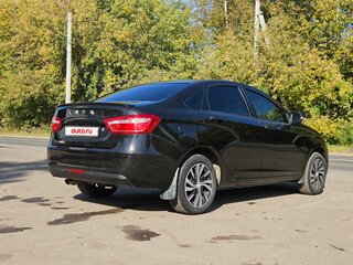 2015 Lada (ВАЗ) Vesta I, чёрный, 720000 рублей, вид 4