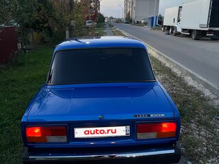 2009 Lada (ВАЗ) 2107, голубой, 130000 рублей, вид 1