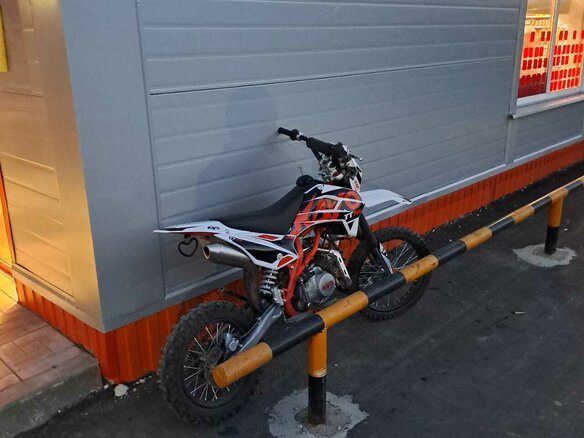 2023 Kayo Basic YX125, оранжевый, 50000 рублей