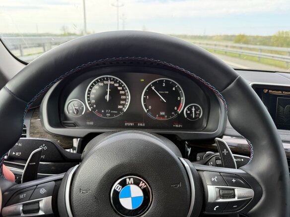 2015 BMW X6 30d II (F16), коричневый, 3900000 рублей - вид 1