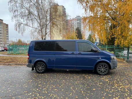 2010 Volkswagen Transporter, синий, 1980000 рублей, вид 2