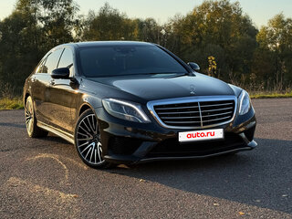 2014 Mercedes-Benz S-Класс 350 CDI BlueTEC Long 7G-TRONIC VI (W222, C217), чёрный, 3999999 рублей, вид 3