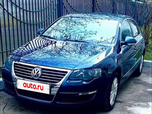2008 Volkswagen Passat B6, серый, 1100000 рублей - вид 6