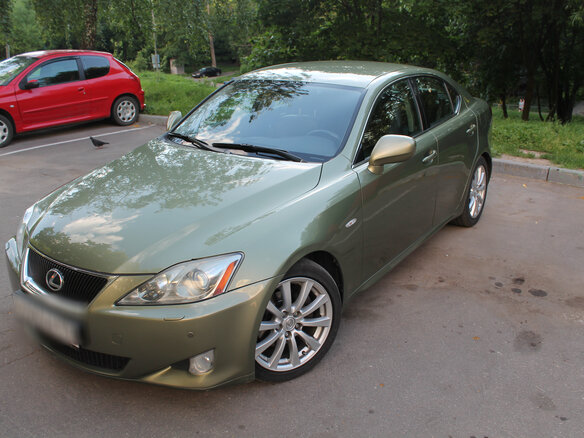 2008 Lexus IS 250 II, зелёный - вид 3