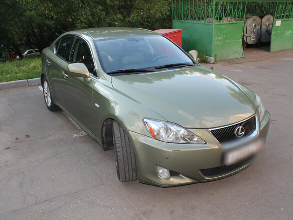 2008 Lexus IS 250 II, зелёный