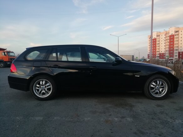 2006 BMW 3 серии 320d V (E90/E91/E92/E93), чёрный - вид 4