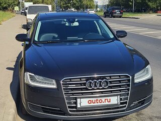 2014 Audi A8 Long III (D4) Рестайлинг, чёрный, 1900000 рублей, вид 3