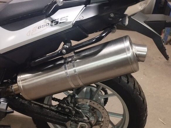 2011 BMW F 650 GS, серый, 600000 рублей - вид 6
