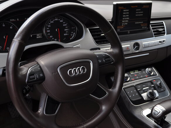 2012 Audi A8 Long III (D4), чёрный - вид 7
