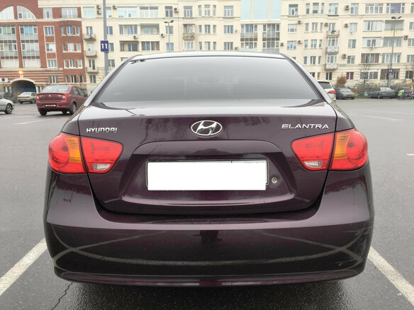 2010 Hyundai Elantra IV (HD), фиолетовый - вид 4