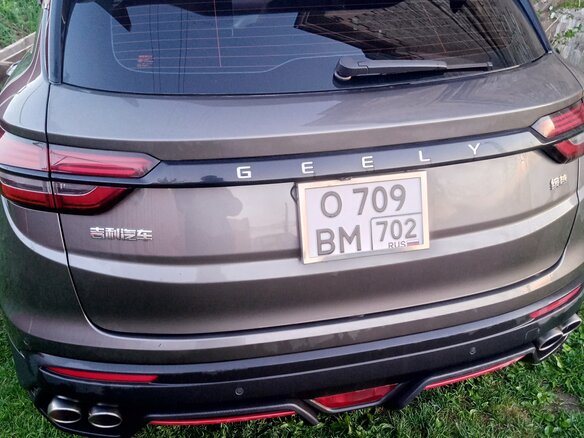 2021 Geely Binyue I Рестайлинг, серый, 1990000 рублей - вид 3