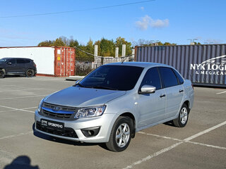 2017 Lada (ВАЗ) Granta I, серебристый, 416000 рублей, вид 1