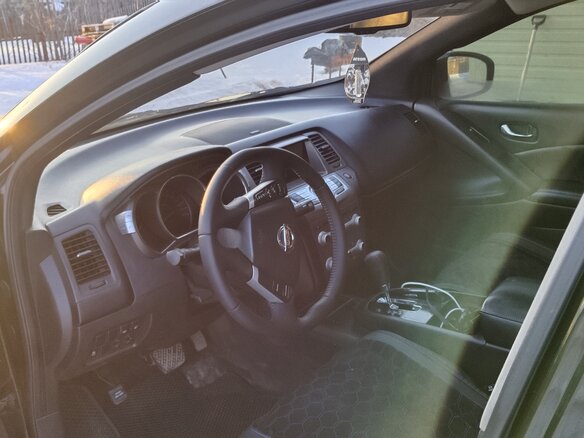 2013 Nissan Murano II (Z51) Рестайлинг 2, чёрный, 1400000 рублей - вид 4