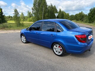 2022 Lada (ВАЗ) Granta I Рестайлинг, синий, 870000 рублей, вид 5