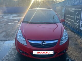 2007 Opel Corsa D, красный, 400000 рублей, вид 1