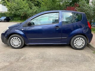 2006 Citroen C2, синий, 300000 рублей, вид 4