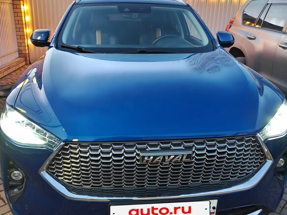 2020 Haval F7x I, синий - вид 9