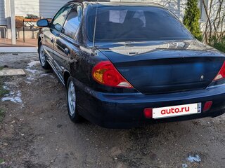 2008 Kia Spectra I Рестайлинг 2, синий, 310000 рублей, вид 4