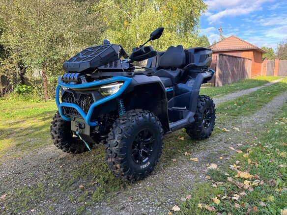 2026 CFMoto CFORCE 800 HO EPS, чёрный - вид 2