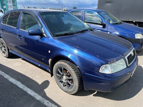 2007 Skoda Octavia I (A4) Рестайлинг, синий, 210000 рублей, вид 1
