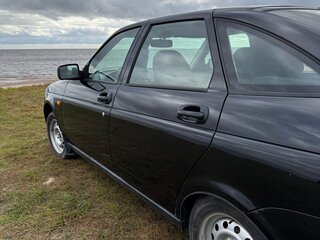 2010 Lada (ВАЗ) Priora I, чёрный, 375000 рублей, вид 4