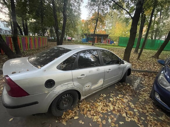 2007 Ford Focus II, серый - вид 1