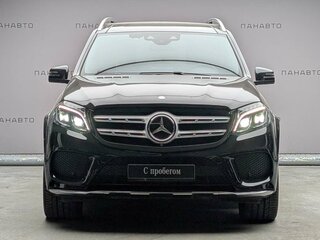 2016 Mercedes-Benz GLS 500 I (X166), чёрный, 3685000 рублей, вид 2