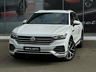 2019 Volkswagen Touareg III, белый, 4490000 рублей, вид 1