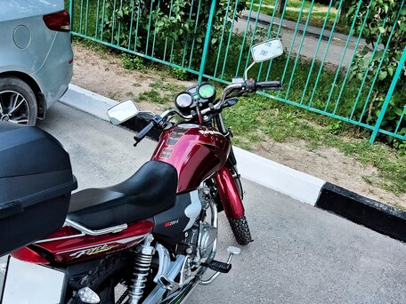 2024 Regulmoto SK200, красный, 130000 рублей, вид 4