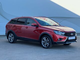 2021 Lada (ВАЗ) Vesta SW Cross I, красный, 1220000 рублей, вид 4