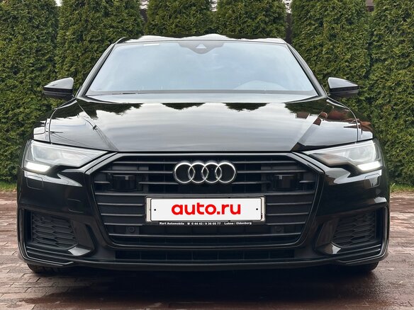 2020 Audi A6 40 TDI V (C8), чёрный, 4200000 рублей
