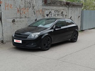 2009 Opel Astra GTC H Рестайлинг, чёрный, 360000 рублей, вид 1