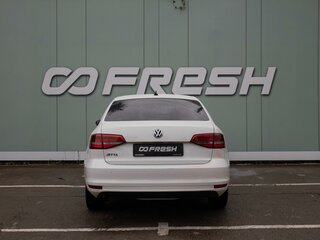 2015 Volkswagen Jetta VI Рестайлинг, белый, 1119000 рублей, вид 4