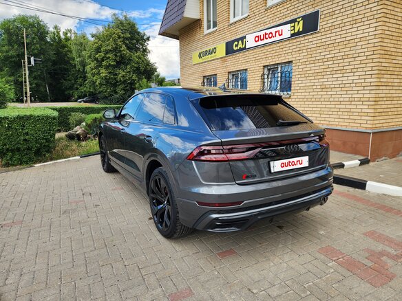 2019 Audi Q8 55 TFSI I (4M), серый, 6000000 рублей - вид 11