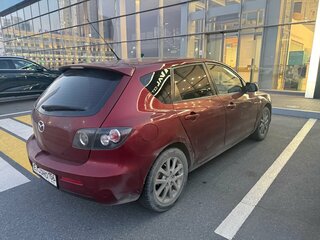 2008 Mazda 3 I (BK) Рестайлинг, красный, 499000 рублей, вид 3