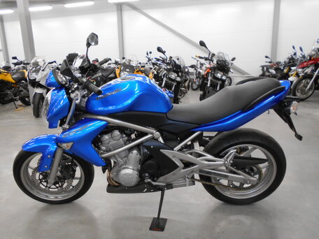2008 Kawasaki ER-6N, синий, 395000 рублей, вид 4