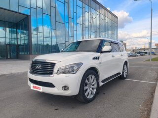 2013 Infiniti QX56 II, белый, 1900000 рублей, вид 1