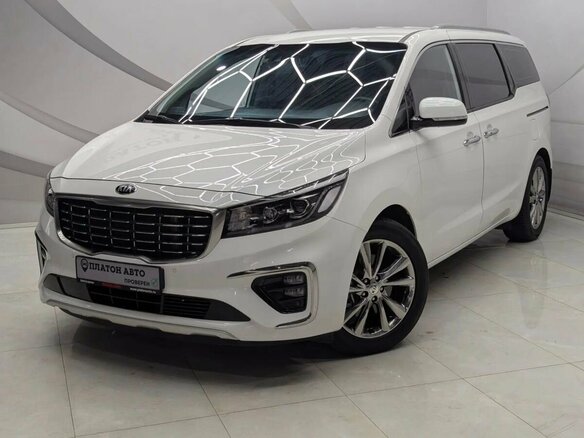 2019 Kia Carnival III, белый