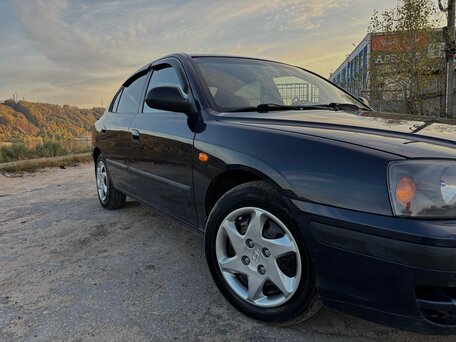 2006 Hyundai Elantra III (XD2) Рестайлинг, синий, 370000 рублей, вид 4