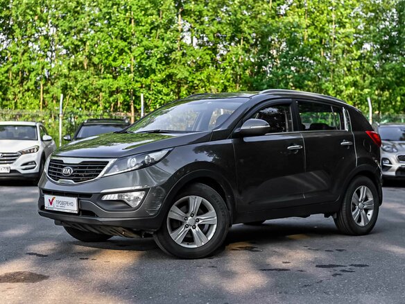 2013 Kia Sportage III, серый