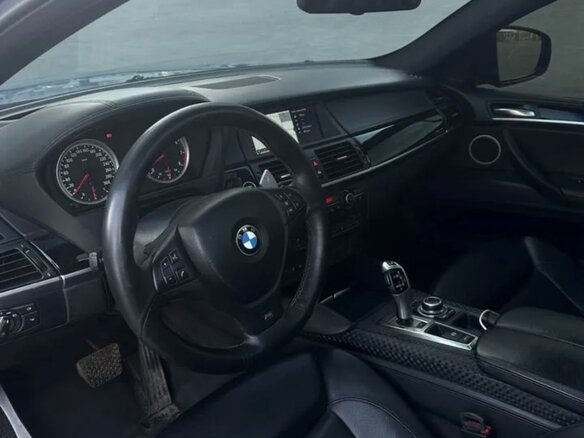 2010 BMW X6 M I (E71), синий, 2500000 рублей - вид 4