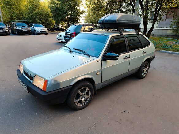 1999 Lada (ВАЗ) 2109, зелёный, 180000 рублей