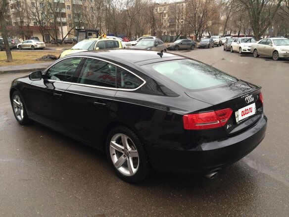 2009 Audi A5 I (8T), чёрный, 1395000 рублей - вид 3