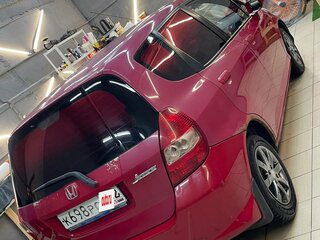 2008 Honda Jazz I Рестайлинг, красный, 450000 рублей, вид 3