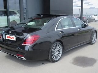 2019 Mercedes-Benz S-Класс 350 d Long VI (W222, C217) Рестайлинг, чёрный, 5200000 рублей, вид 5