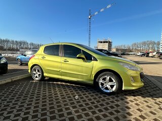 2008 Peugeot 308 I, жёлтый, 220000 рублей, вид 4