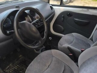 2005 Daewoo Matiz I Рестайлинг, белый, 90000 рублей, вид 2
