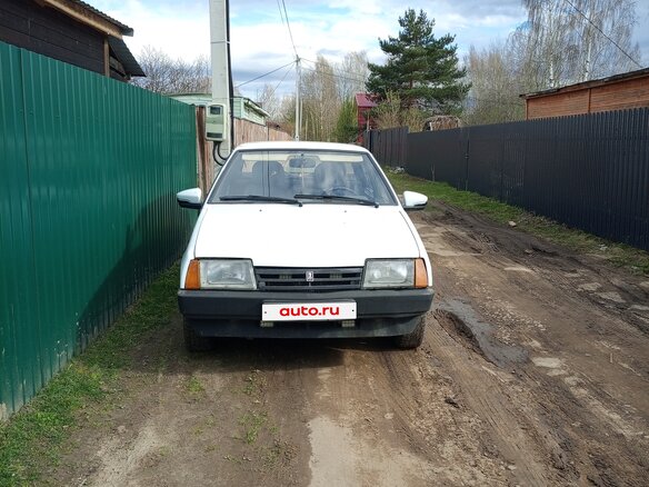 2000 Lada (ВАЗ) 21099, белый - вид 2