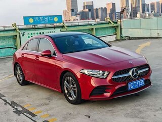 2021 Mercedes-Benz A-Класс 180 Long IV (W177), красный, 1717111 рублей, вид 3