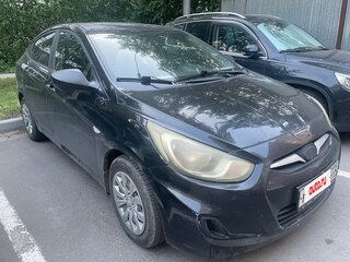 2011 Hyundai Solaris I, чёрный, 1000000 рублей, вид 1